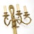 Antique Brass Wall Sconces, 1950, Set of 4 For Sale - Image 3 of 12