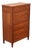 Kindel French Directoire Style Fruitwood High Chest For Sale