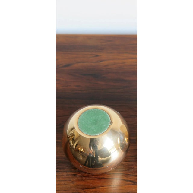 1950s Danish Brass Candleholder, 1950s For Sale - Image 5 of 6