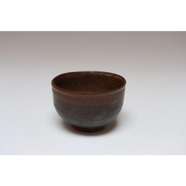 Vintage Petite Studio Ceramic Earth Tone Pottery Bowl Vessel by Deanna Nichols For Sale - Image 4 of 13