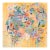 Contemporary Abstract Acrylic and Mixed Media on Canvas "Sunset" by Gina Werfel For Sale