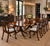 A magnificent antique Georgian figured mahogany three pedestal dining table, dating to circa 1800 and displaying...