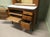 Wood American Oak Hoosier Kitchen Cabinet by Hudson Bros, 1920 For Sale - Image 7 of 8