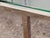 Transparent Modern Chrome + Glass Console Table For Sale - Image 8 of 12