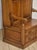 Brown Oak Hall Seat Cupboard, 1890s For Sale - Image 8 of 12