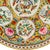 Featuring a uniquely stylized layout, this vintage Famille Rose Canton porcelain plate stands out for its lotus-shaped...