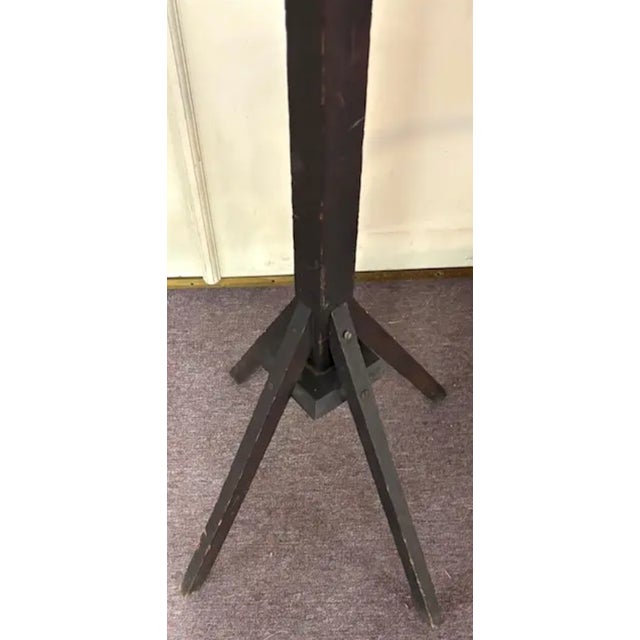 Arts and Crafts Antique Hall Tree, Coat Rack For Sale - Image 4 of 5