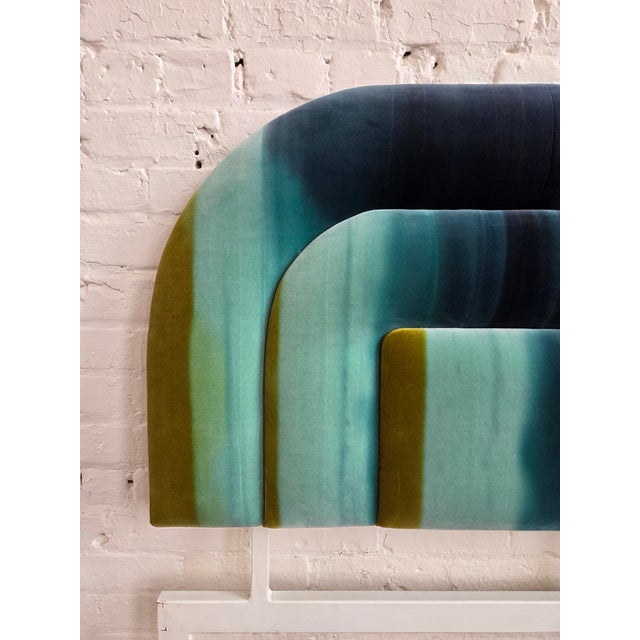 TriMark Upholstered Queen Headboard by Tri Mark Designs, 1970s For Sale - Image 4 of 9