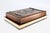 Wooden Notepad Holder with Silver Applications For Sale - Image 3 of 11