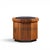 Jack Cartwright for Founders Style Mid Century Walnut and Slate Side Tables - Pair For Sale In Chicago - Image 6 of 11