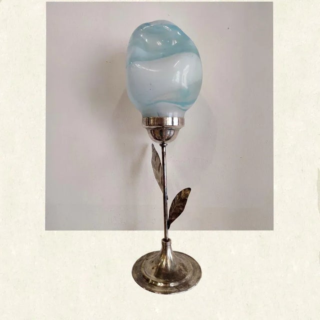 Blown Glass Flower Sculpture by Vinicio Vianello & Gianni Zennaro For Sale - Image 7 of 16