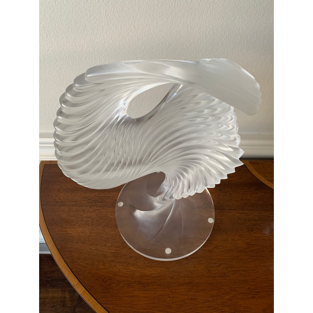 Transparent Vintage Rene Lalique Trophee For Sale - Image 8 of 9