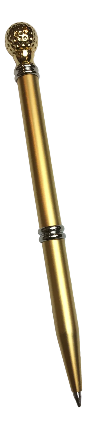 1980s Vintage Gold Tone Ball Point Pen in Box