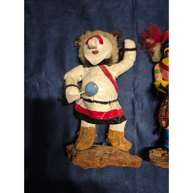 Folk Art Mid 20th Century Tourist Cochina Dolls by Native Artists For Sale - Image 3 of 9