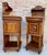 19th Century French Marble Top Bedside Tables, 1890s, Set of 2 For Sale - Image 4 of 18