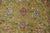 Late 19th Century 1890s Antique Oversized Green Olive Floral Knotted Wool Persian Sultanabad Rug For Sale - Image 5 of 9