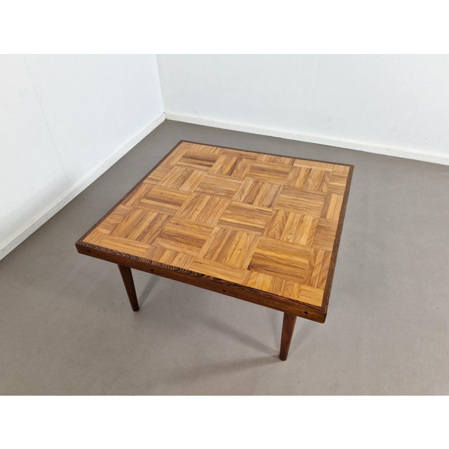 Mid-Century Parquet Coffee Table, 1960s For Sale - Image 11 of 11