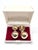 Christian Dior Vintage Double-Ball Ear Clips in Gold & Crystals from Christian Dior, 1980s, Set of 2 For Sale - Image 4 of 13