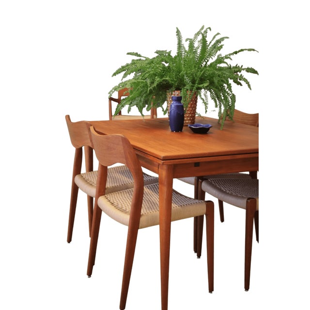 Dining Table in Teak by Niels Otto Møller for J.L. Møllers, 1960s For Sale - Image 11 of 18