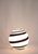 Mid-Century Modern Floor Glass Lamp with Swirl Design from Wofi Leuchten, 2000s For Sale - Image 3 of 4