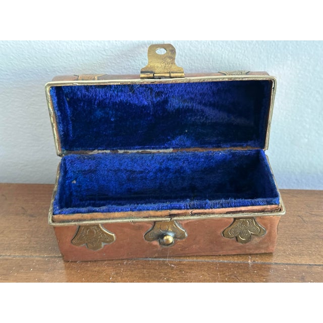Indian Antique Betel Decorative Treasure Box For Sale - Image 3 of 6