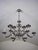 Metal White Metal 12-Arm Chandelier For Sale - Image 7 of 7