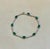 8 Oval Emeralds 3.2 Carat Emerald Tennis Bracelet 14 Karat White Gold, 7 " For Sale - Image 9 of 18