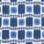 Schumacher Kandira Fabric in Blues For Sale