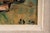 Dimensions without frame: 31 x 16 x 1 cm. Monogrammed "E.G." in the lower right corner and dated. This intimate and...