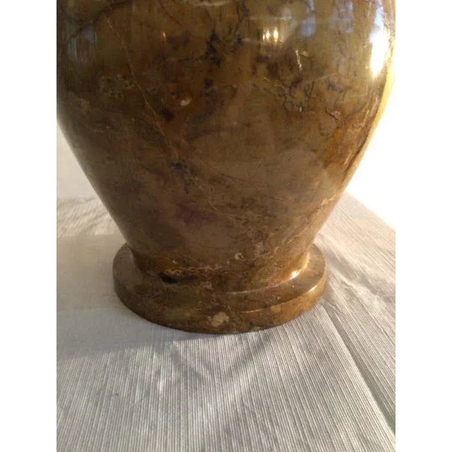 1970s Stone Jardiniere or Urn With Lid For Sale - Image 4 of 9
