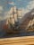 Raymond Massey Large Signed Nautical Lithograph For Sale - Image 4 of 12