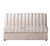 Ivory Matthew Izzo Home Estelle Oatmeal Velvet Straight Modular Banquette Sofa For Sale - Image 8 of 8