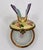 Violet Vintage Chamart Exclusives Limoges Hand-Painted "Butterfly" Porcelain Hinged Trinket Box For Sale - Image 8 of 11