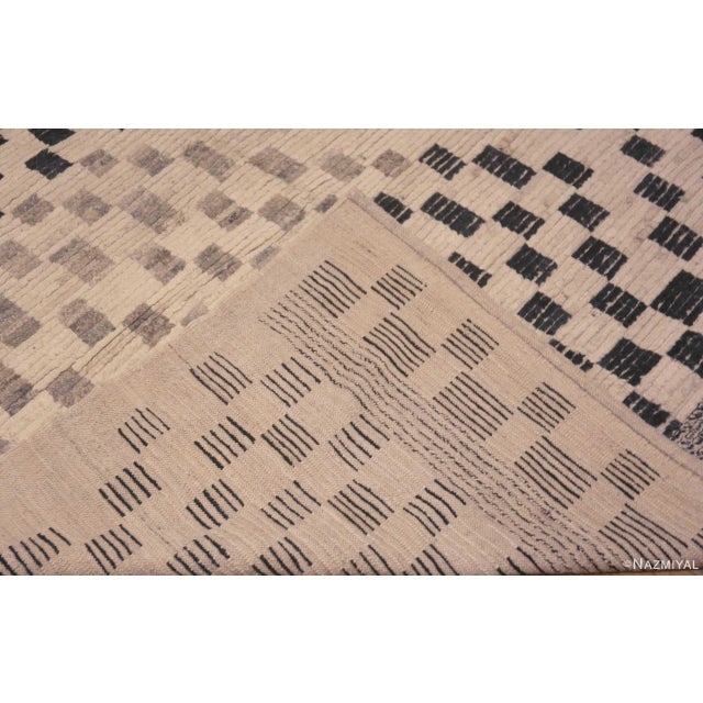 2020s Nazmiyal Collection Contemporary Checkerboard Area Rug For Sale - Image 5 of 5
