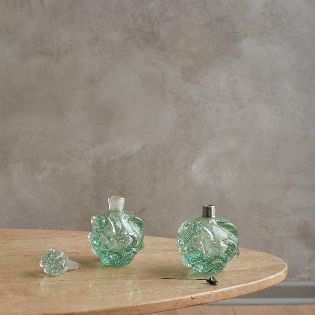 Barovier & Toso Italian Murano Glass Perfume Atomizer Attributed to Barovier & Toso, 1960s For Sale - Image 4 of 6