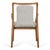 2020s Midcentury Float Back Dining Arm Chair For Sale - Image 5 of 5