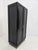 1940s Viennese Art Deco Wardrobe in Black Lacquer with Brass Details, 1940s For Sale - Image 5 of 11