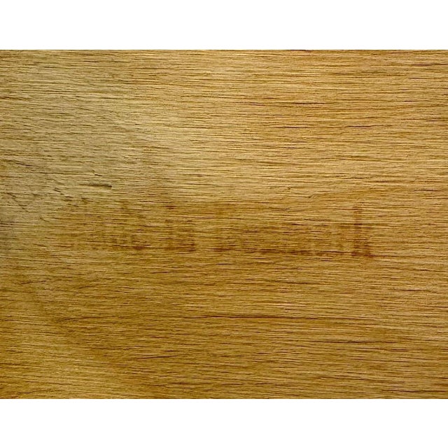 Danish Teak Executive Desk With Bookcase For Sale - Image 9 of 9