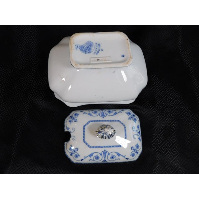 Early 1900s Burgess & Leigh Covered Medium Soup Tureen in Leighton For Sale - Image 4 of 6