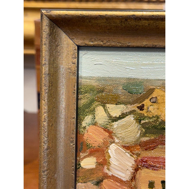 Late 20th Century 20th Century Oil Painting Venice For Sale - Image 5 of 6
