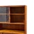 Brown Merton Gershun for American of Martinsville Mid Century Walnut and Cane Credenza and Hutch For Sale - Image 8 of 14