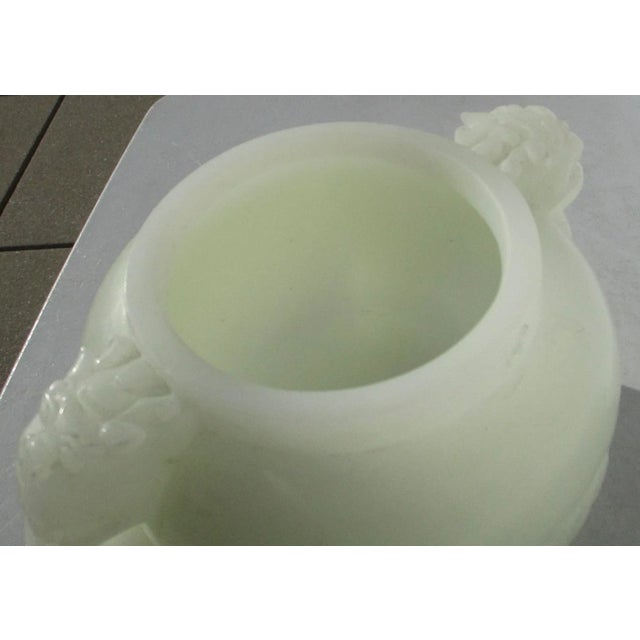 1990s Vintage Peking Glass Incense Burner For Sale - Image 5 of 9