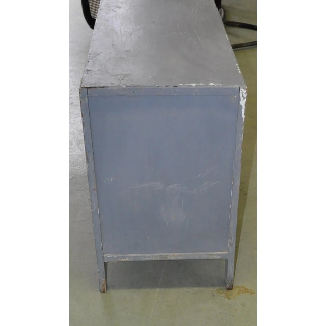 Vintage Grey Chest of Drawers, 1950s For Sale - Image 4 of 9