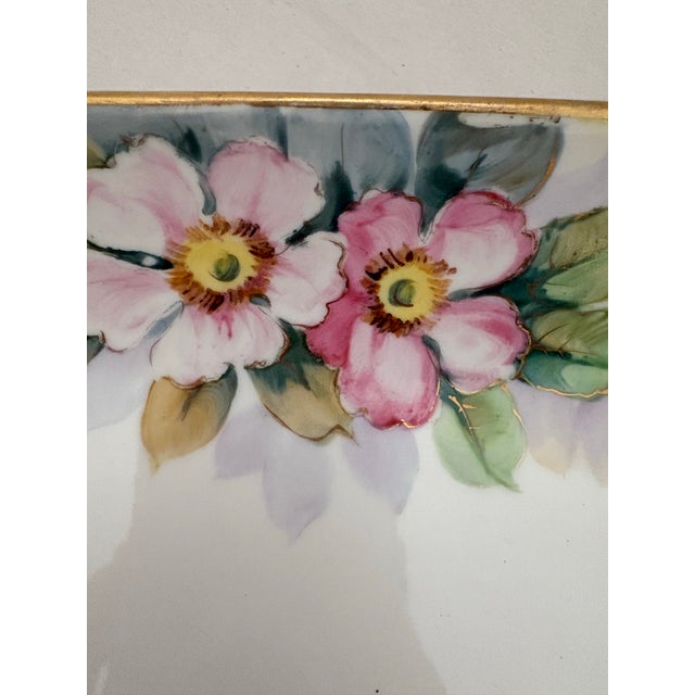 An elegant antique Nippon Kutani porcelain serving set, hand-painted in Japan during the pre-1921 export period. This...