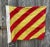 Authentic Vintage 1945 Wool American Navy Signal Flag Yachting Flag For Sale In Philadelphia - Image 6 of 6