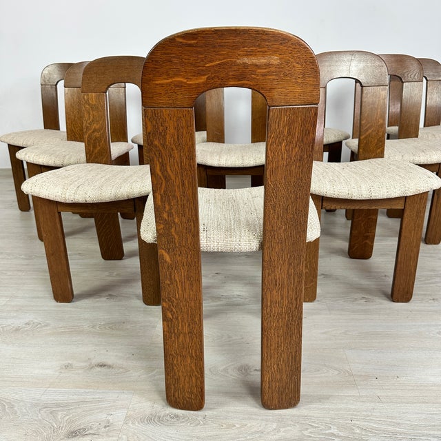Dining Chairs Manner of Mobilgirgi –Set of 10 For Sale - Image 9 of 11