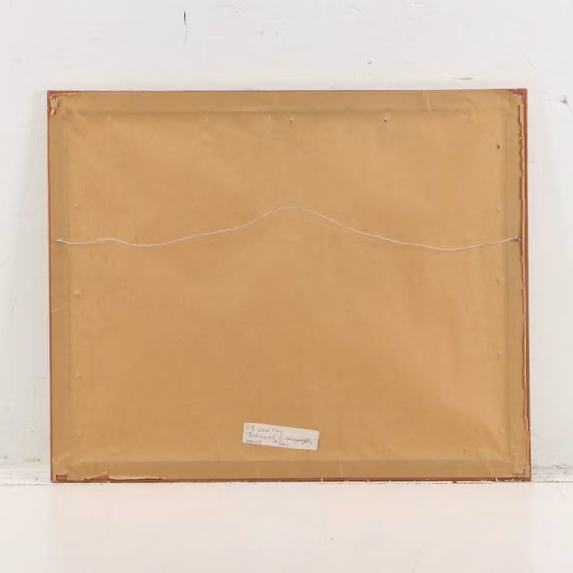 Drawing/Sketching Materials e.j. Gold Framed Collage of 9 Mini Pastel Drawing Compositions For Sale - Image 7 of 9