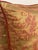 Custom Mariano Fortuny Pillows in Antique Gold & Coral Damask For Sale - Image 11 of 16
