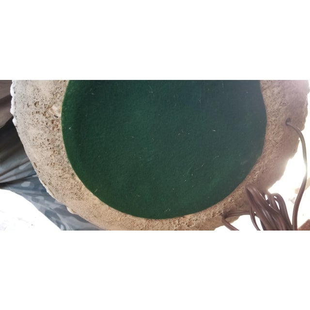 1970s Large Brutalist Ceramic Table Lamp For Sale - Image 4 of 13