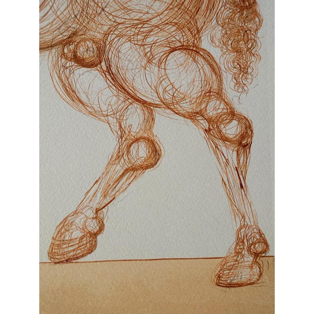 Salvador Dali, The Centaur, Original Engraving For Sale - Image 4 of 5